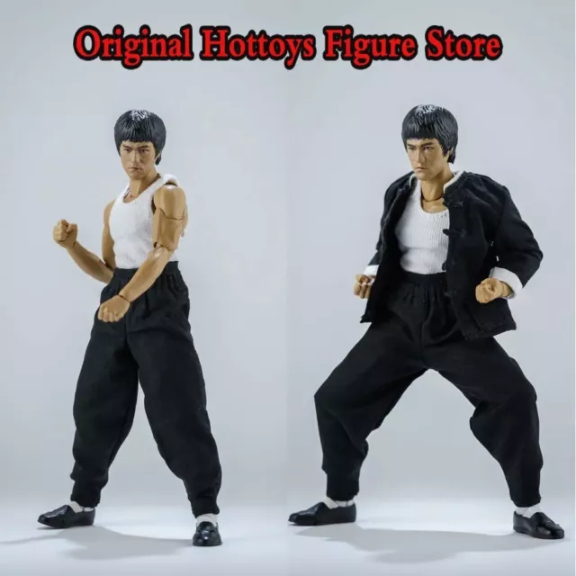 1/12 Scale Malew Soldier Bruce Lee Training Suit Set Cloth Accessories Pack Fit