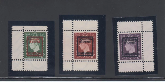 Kriegs -und Propagandafälschungen, MiNr. 9 IV a, 11 IV a, 14 IV a, ohne Gummieru