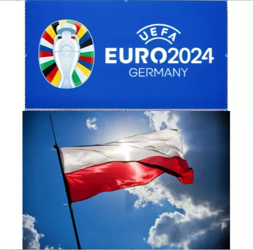 🇵🇱 Euro 2024 Giant 150CM X 90CM Poland Polish Polska Flag Speedy Delivery 🇵🇱