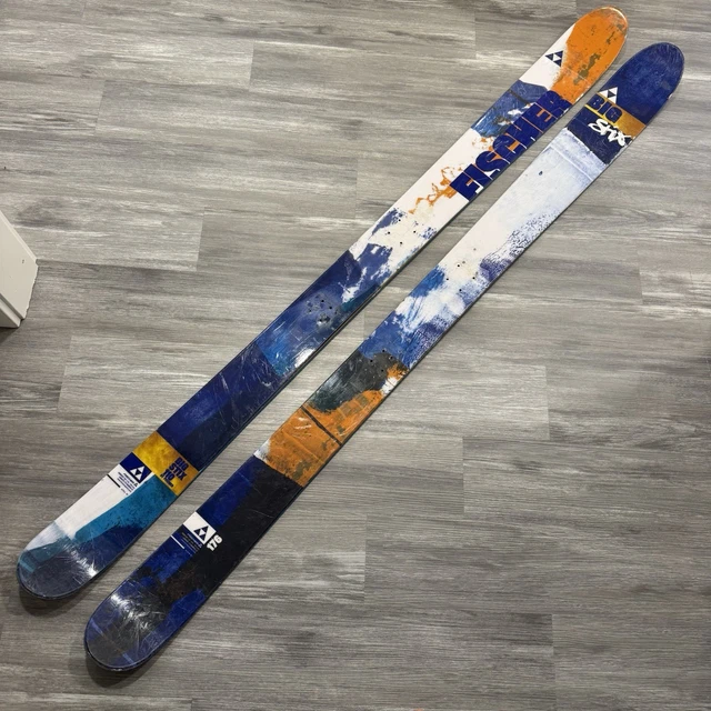 FISCHER BIG STIX AirCarbon Titanium FTi 190cm Skis 8.6 FX12