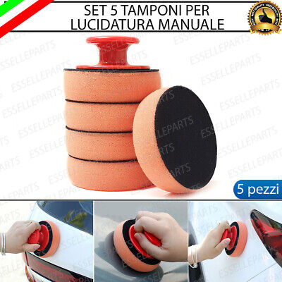 Axis SET 5 TAMPONI LUCIDATURA CARROZZERIA MANUALE DIAMETRO 85MM PER YAMAHA AXIS 50 