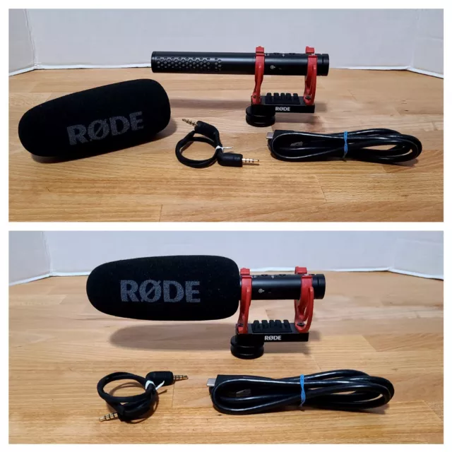 Rode VideoMic NTG Shotgun Microphone w/Camera Mount, Wind Shield & Cables