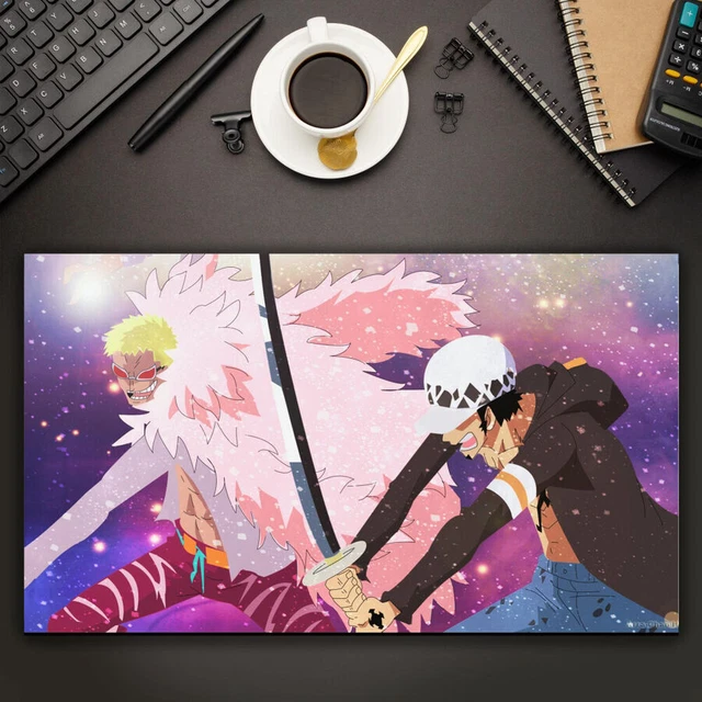 ANIME ONE PIECE Trafalgar Law Donquixote Doflamingo Custom Mat Playmat