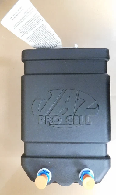 JAZ 250-003-01 Drag Race Fuel Cell, 3 Gal, 8.25 X 8.25 X 14.5", -8AN Fittings