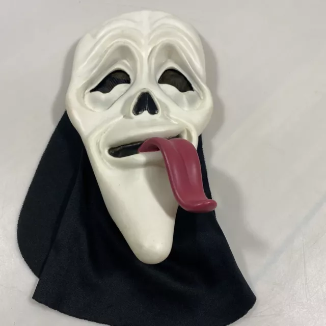 Vintage Scream Mask Tongue Out Wazzup Easter Unlimited Fun World
