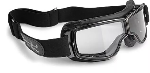 Motorradbrille AVIATOR T2 Brille Rahmen Gun Leder schwarz Gläser bitte wählen