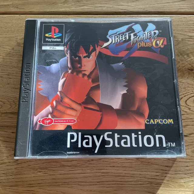 STREET FIGHTER EX Plus Alpha PlayStation PS1 Game Complete £19.99 ...