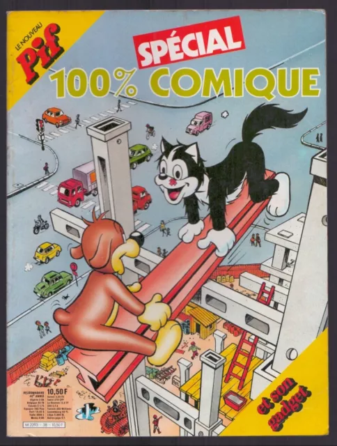 Le Nouveau Pif Special 100% Comique  N°38 . 1984 . Pif Gadget .