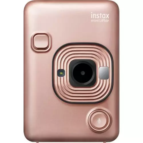 Fujifilm Instax Mini LiPlay Polaroid Sofortbildkamera Blush Gold Kamera