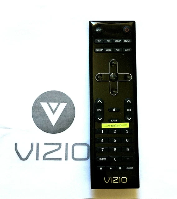 ORIGINAL VIZIO TV TV Remote,,  E320VA, E321VA, E421VA, E550VA,  VR10