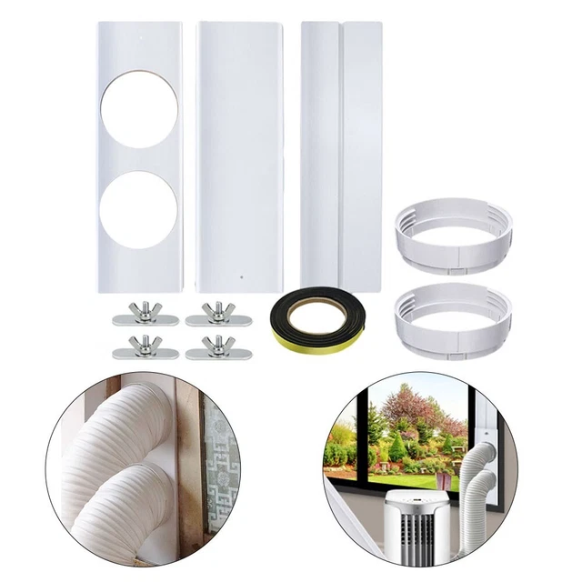 Portable PVC Air Après-shampoing Échappement Tuyau Kits Énergie Économie for