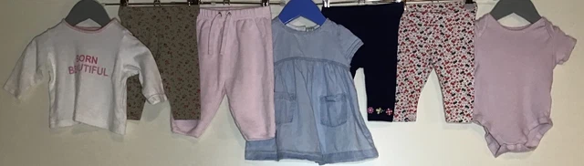 Pacchetto vestiti per bambine età 3-6 mesi spazio primi giorni prossimi