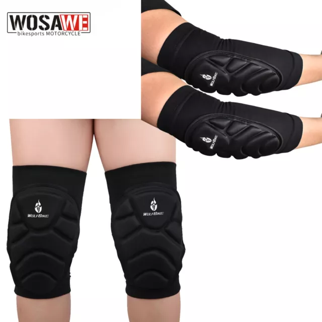 WOSAWE Knee Elbow Pads Set MTB Bike Cycling Protector Joint Support Skateboard