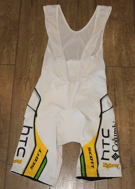 Maillot Cyclisme Vintage HTC Columbia - Taille 6/XL - Moa - Short Sleeve - Blanc