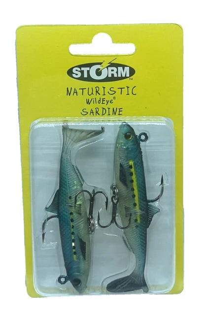 Leurre Souple STORM Anguille De Sable Naturiste - 25 Cm - Lot De 4 - FG40