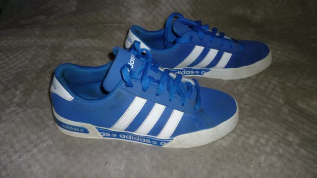 Adidas neo daily mono hotsell trainers blue