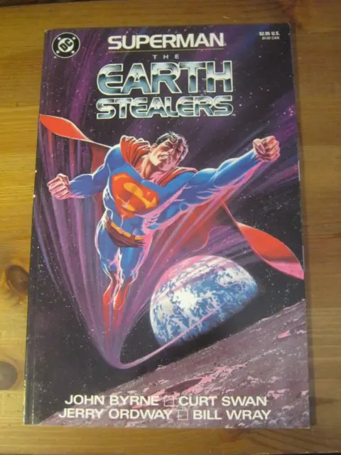 Superman: The Earth Stealers - Prestige Format DC 1988 - John Byrne         ZCO2