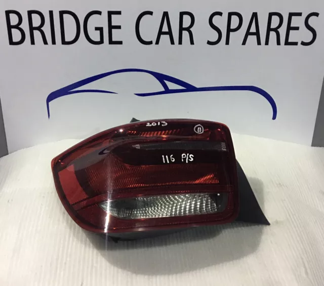 BMW 116D. Passenger Side.  TAIL LIGHT. 2013. #11