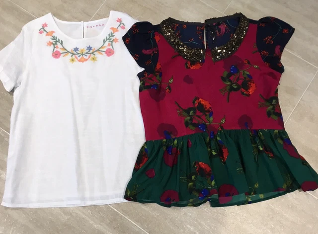 Girls Summer Top Bundle Age 11-12 Years