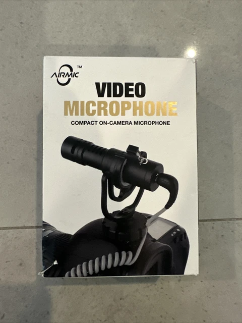 AirMic VMR10 Video Microphone Compact On-Camera Microphone New