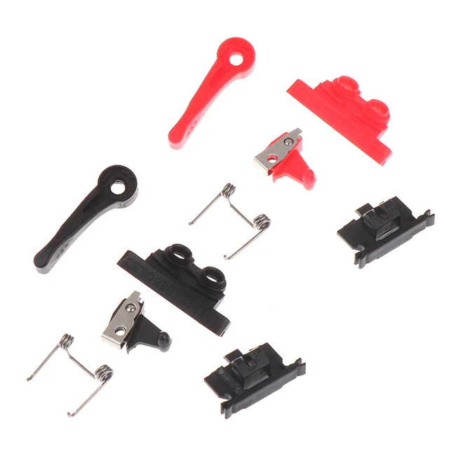 5 piezas caña de ajuste de interruptor de cubierta de cabezal oscilante para cortadora de cabello 8148/8591 de repuesto