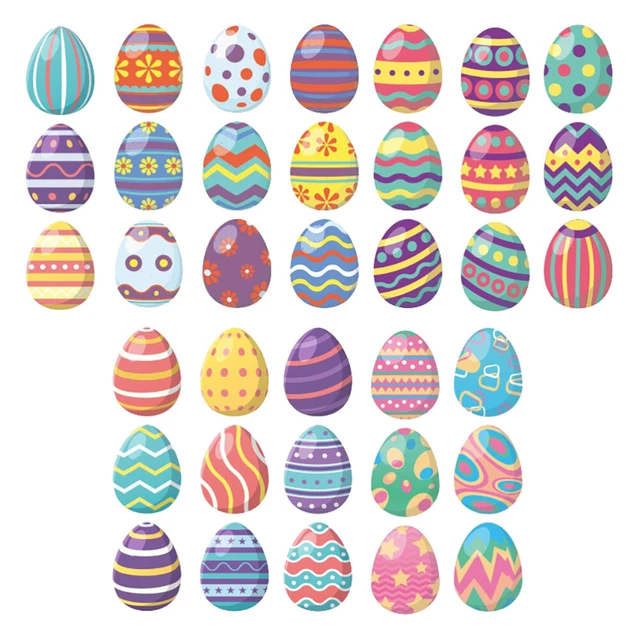 Adesivi Pasquali Fai-da-te - 16 Fogli Con 256 Decorazioni | Per Uova, Biglietti, Regali E Lavoretti Creativi - Foto 11