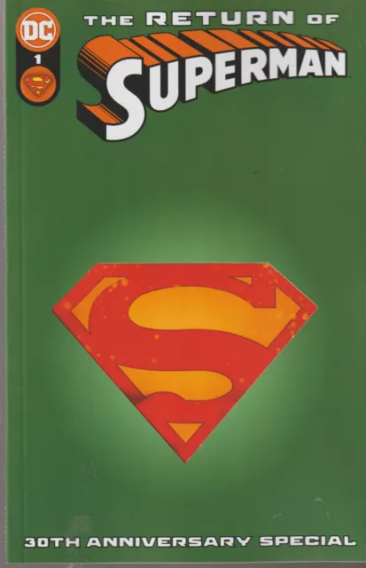 Dc Comics Rückkehr Von Superman 30Th Ananniversary Special #1 Jan 2024 Eradicator Nm