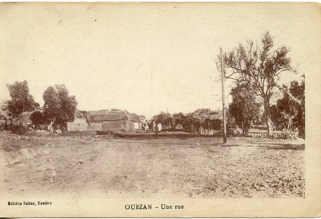 Carte Postale // Maroc // Ouezzan Une Rue