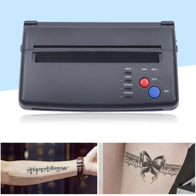 10 Fogli Carta Termica Per Stencil Tatuaggi - A4 Riutilizzabile Per Trasferimenti - 3