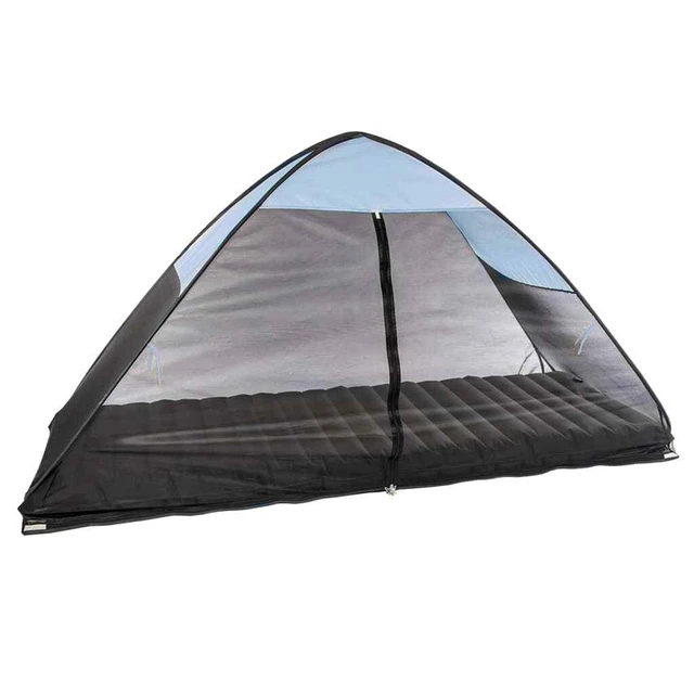 DERYAN Pop-Up-Bettzelt mit Moskitonetz 200x90x110 cm Himmelblau vidaXL 2