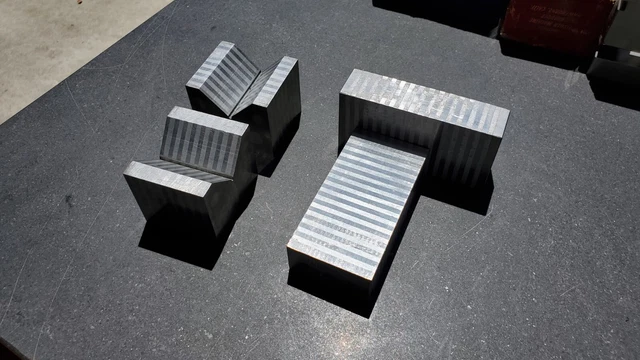 Fisher Magnetic Chuck V Blocks Parallels