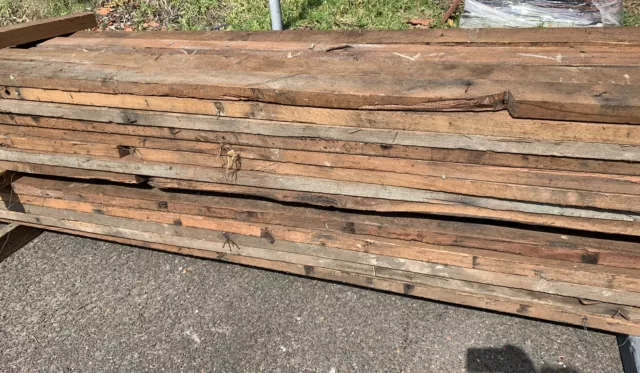 Recycled Mixed Hardwood Timber 100x50mm, 90x45mm, 4x2 - $15 Per Lm