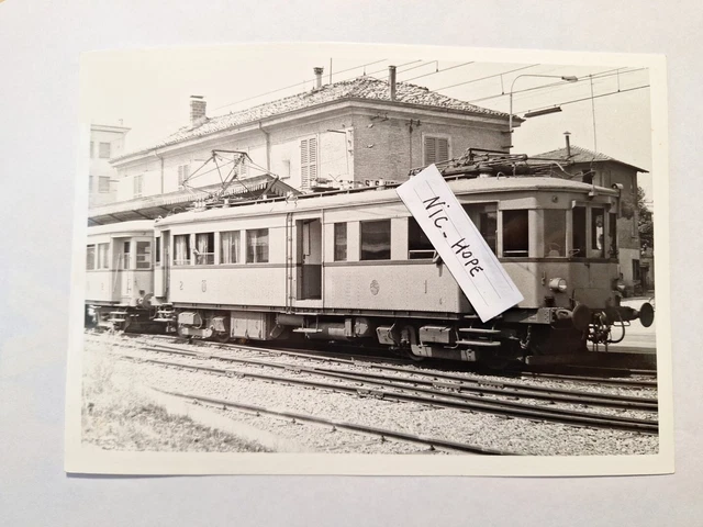 FOTOGRAFIA STAZIONE DI Sassuolo Ferrovia SEFTA Elettromotrice e