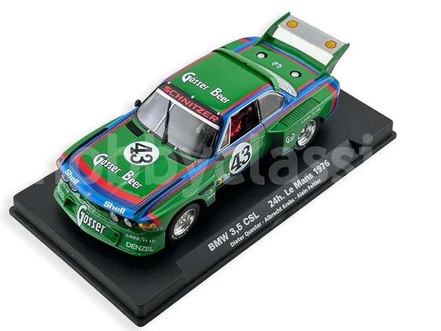Modellautos Bmw 3.0 1/43 Trofeu CSL No.58 Camel 24h Le Mans 1973 W.Brun