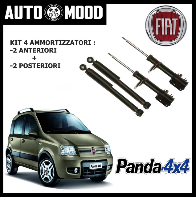 2-din inbouwframe / paneel FIAT Panda (169) 2003-2012