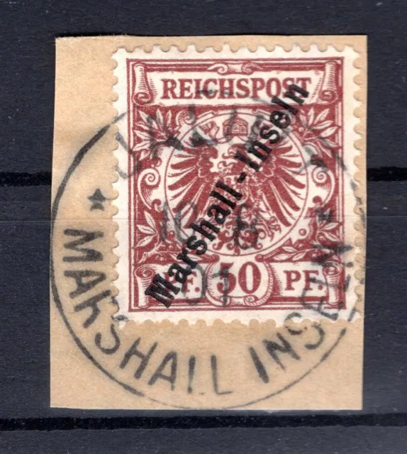 Marshall-I. 12 herrlich auf gest. Luxusbriefstück (K5911