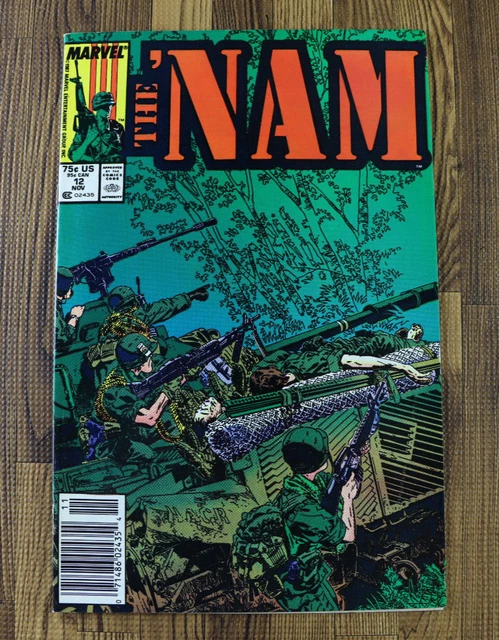 1987 Marvel Comics The Nam #12 NEWSSTAND G/FN+