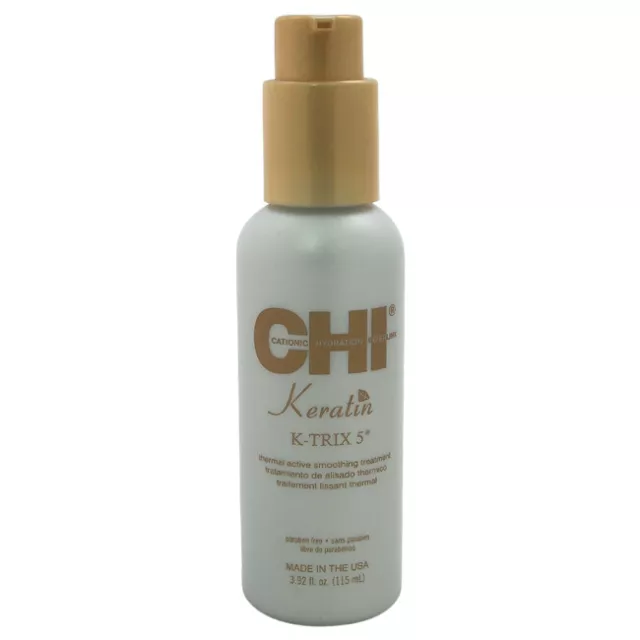 Keratin K-Trix 5 Smoothing Treatment by CHI for Unisex - 3.92 oz Treatment