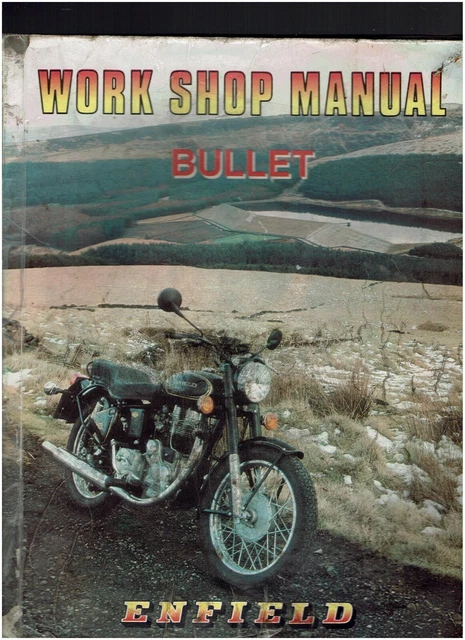 ROYAL ENFIELD BULLET Workshop Manual £19.99 - PicClick UK