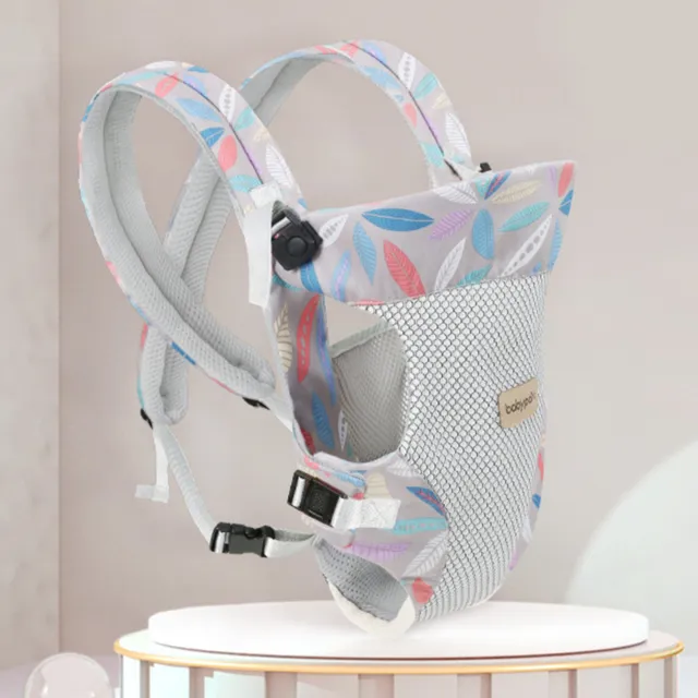 Baby Wrap Carrier Infant Carrier Wrap Front Back Breathable Adjustable For Home