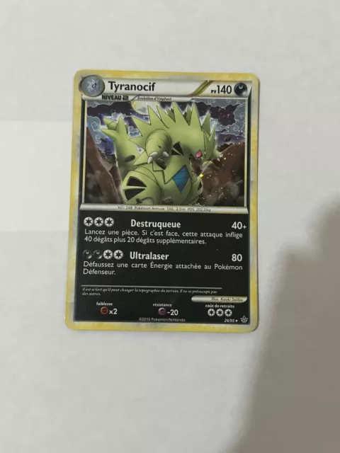 Tyranocif Holo - HS02:Déchainement - 26/95 - Carte Pokemon Française