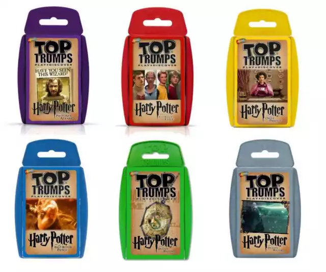 Official Harry Potter Movies Top Trumps Playing Card Game