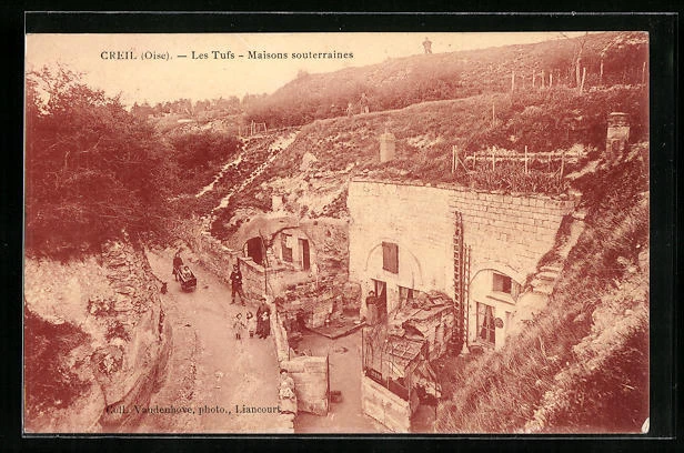 CPA Creil, Les Tufs 1911