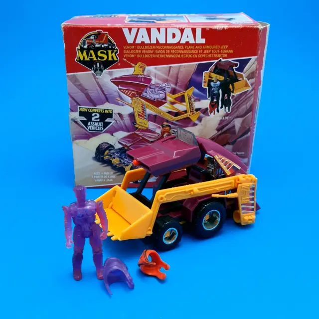 M.A.S.K ☆ VANDAL Split Seconds Floyd Malloy ☆ VERPACKT Vintage MASKE Kenner 80er