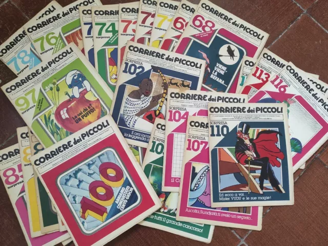 Lotto di 27 Numeri CORRIERE DEI PICCOLI - Anno 1979