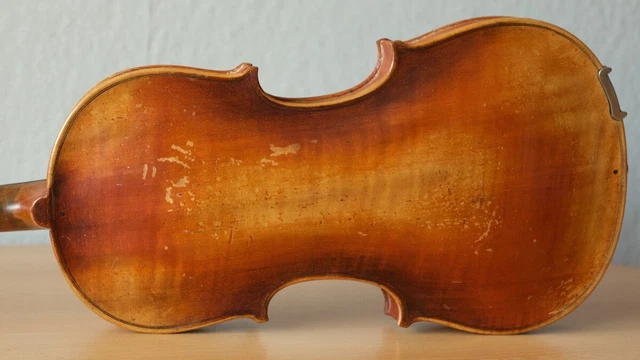 old violin 4/4 geige viola cello fiddle label FRANZESKO RUGGERI Nr. 1207