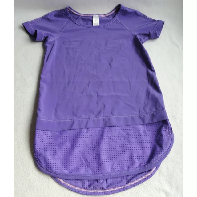 Ivivva by Lululemon Royal Purple Sport Tee - Girls Size 6