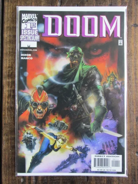 Marvel 2000 DOOM Comic Book # 1 First 1st Issue of the Series 1 of 3 in the Set