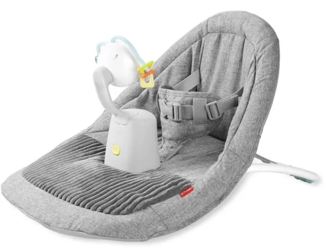 NEW Skip Hop Baby Ergonomic Activity Floor Seat-Upright Sitting Cloud Gray