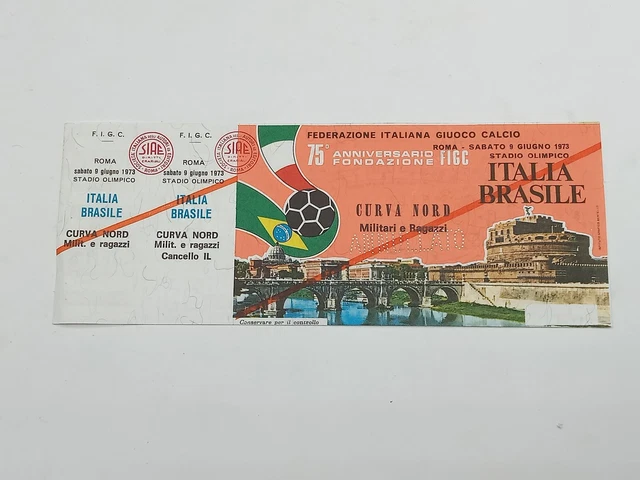 Ticket De Stade Genoa – Riserva A Distinti Centrali – Saison 1986/87 – Vintage